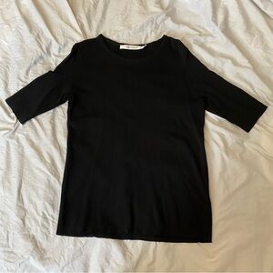 Contemporaine by Simons Classic Black Women's Top